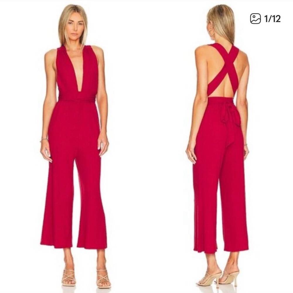 Majorelle Cody Jumpsuit Red M